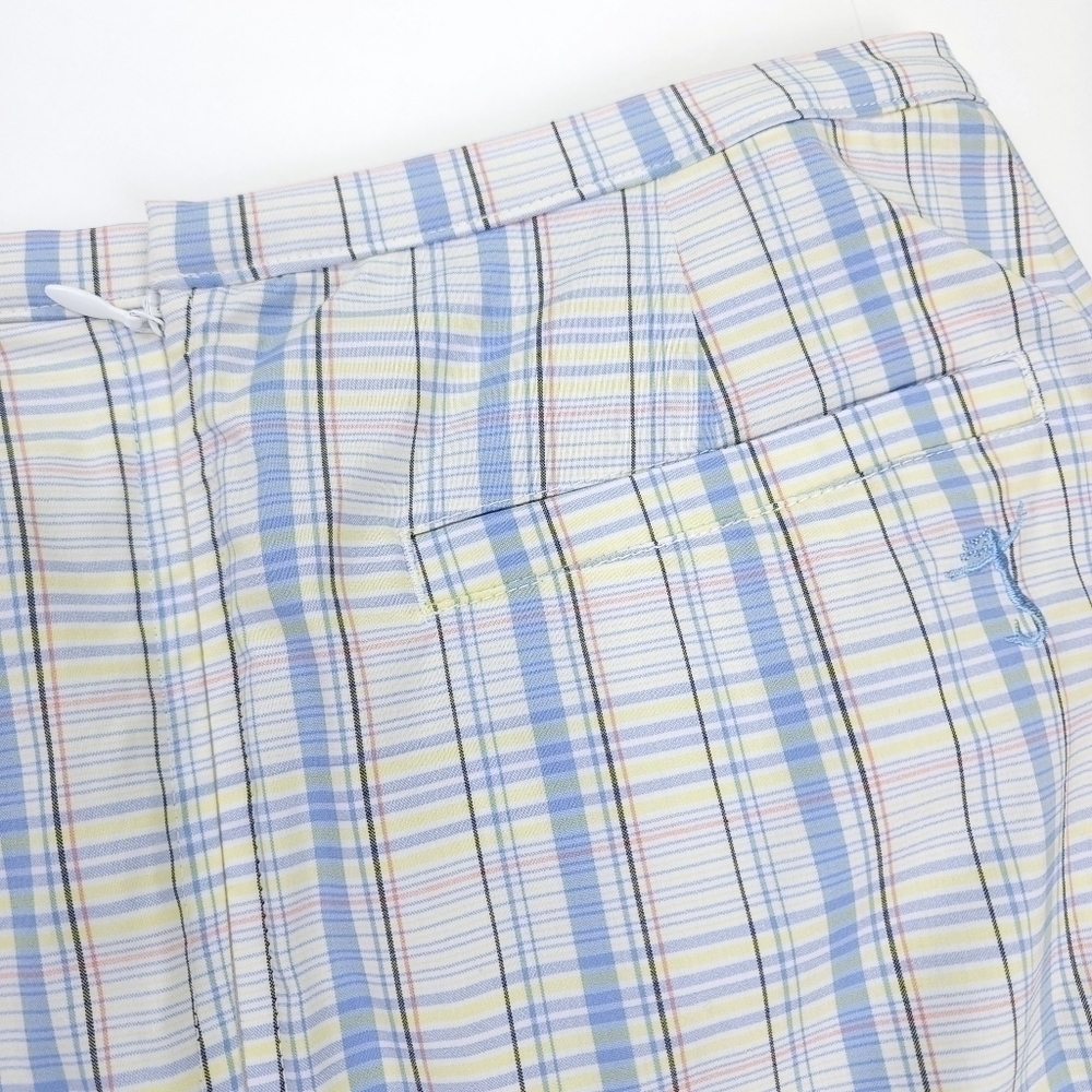Tail Golf Tennis Pastel Blue Plaid  Skorts Size 2 - Picture 10 of 11
